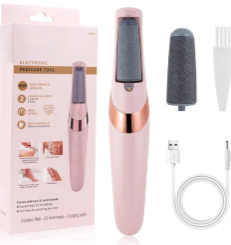 Rechargeable Foot Callus Remover With 1 Extra Head | Foot Pedi | Grinder For Soft Skin | Find Back Feet Care