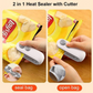 Portable Rechargeable Mini Sealer For Plastic Bags | Handheld Heat Sealing Machine