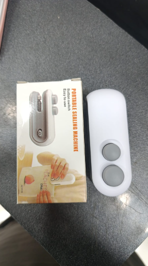 Portable Rechargeable Mini Sealer For Plastic Bags | Handheld Heat Sealing Machine