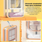Portable Desktop Air Conditioner With Speed Spray Humidifier Purifier(rechargeable)